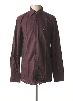 Chemise manches longues manches longues violet SEIDEN STICKER homme