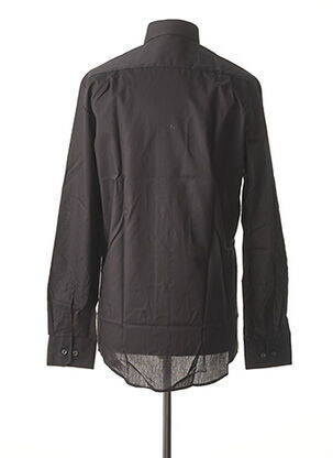 Chemise manches longues manches longues noir SEIDEN STICKER homme