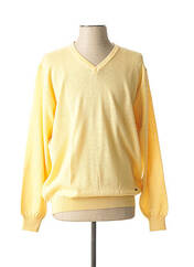 Pull jaune MASELLI pour homme seconde vue