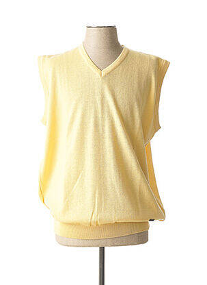 Pull jaune MASELLI pour homme