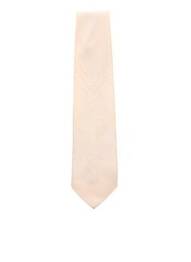 Cravate tissage satiné beige TOUCHE FINALE homme