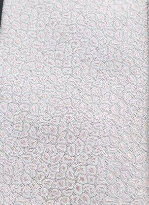 Cravate tissage satiné gris MASTERHAND homme