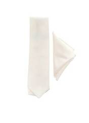 Cravate beige GUY LAURENT pour homme seconde vue