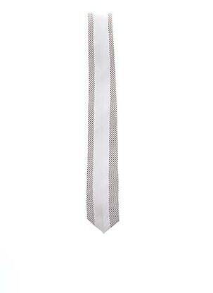 Cravate beige TOUCHE FINALE pour homme