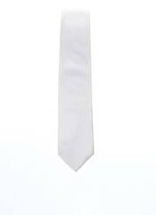 Cravate beige TOUCHE FINALE pour homme seconde vue
