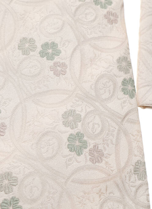 Cravate beige JEAN DE SEY pour homme