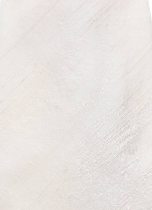 Cravate beige JEAN DE SEY pour homme