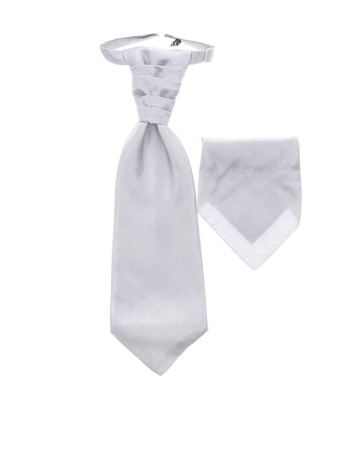 Cravate gris GUY LAURENT pour homme