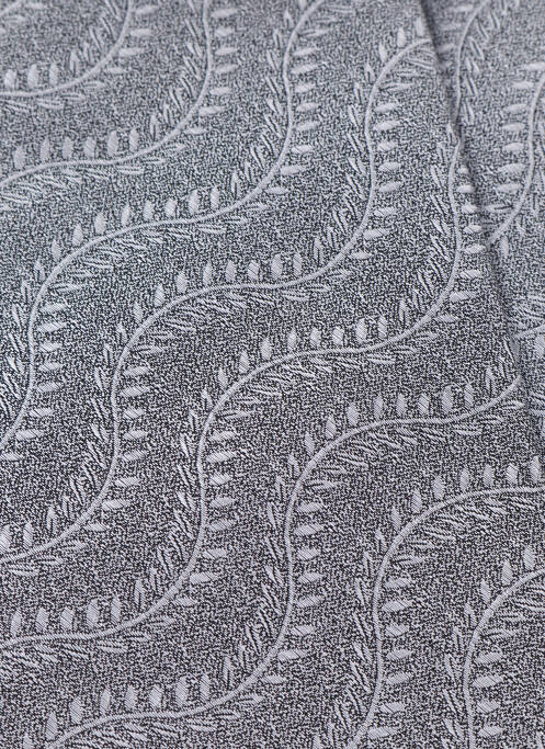 Cravate gris TOUCHE FINALE pour homme