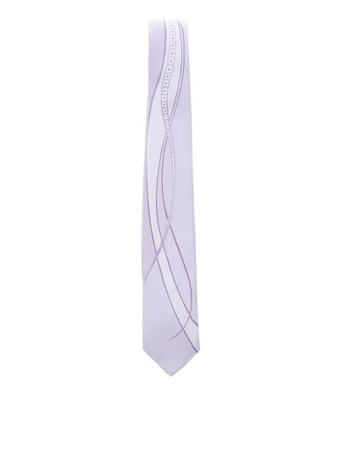 Cravate violet TOUCHE FINALE pour homme