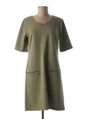 Robe mi-longue vert HALOGENE pour femme seconde vue