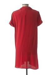 Robe courte rouge LOLITO pour femme seconde vue
