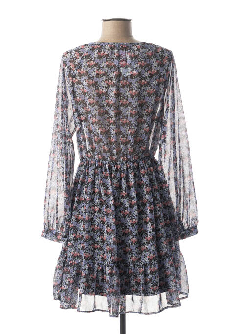 Robe courte bleu CLP pour femme