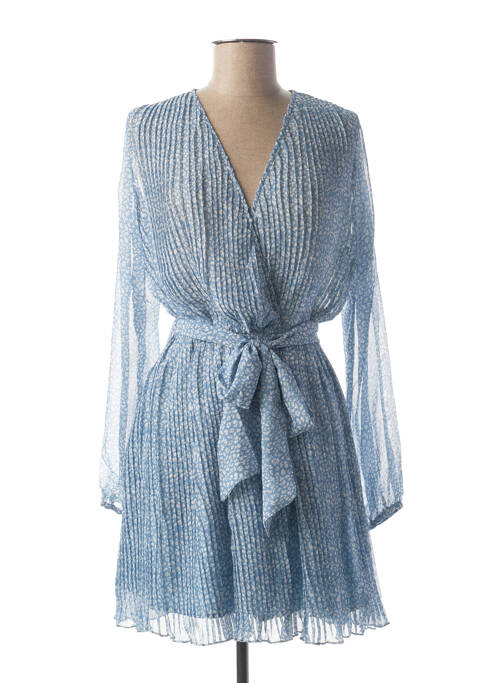 Robe mi-longue bleu LOVIE & CO pour femme