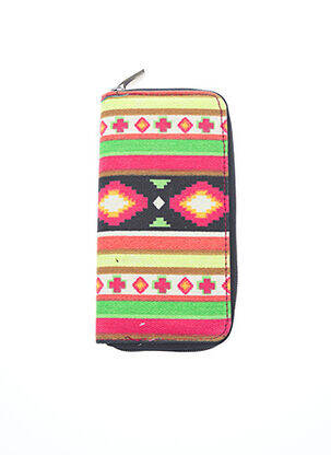 Portefeuille vert VIA LORENZO pour femme