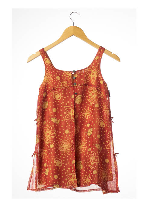 Top rouge BILL TORNADE pour femme