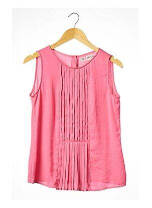 Top coupe fluide sans manche rose JOSEPHINE ET C.O femme