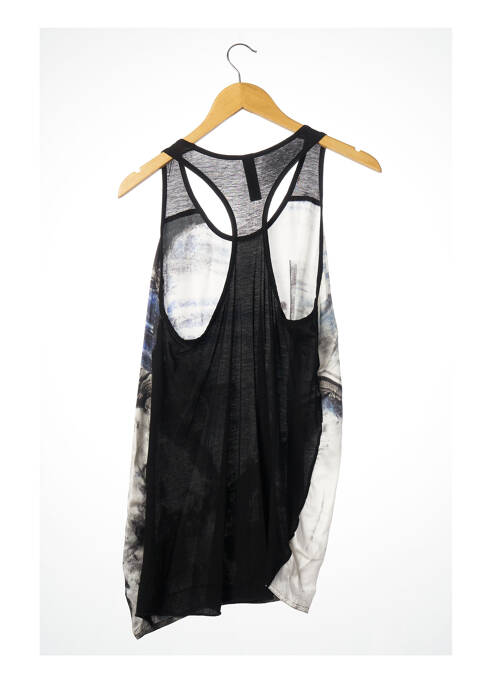 Tunique sans manche noir ROQUE pour femme