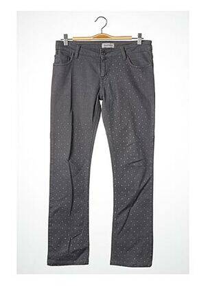 Pantalon 7/8 stretch taille basse gris ZADIG & VOLTAIRE femme