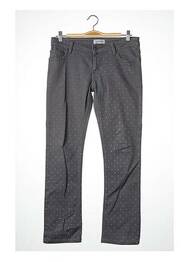 Pantalon 7/8 stretch taille basse gris ZADIG & VOLTAIRE femme