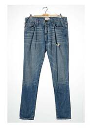 Jeans coupe slim slim taille basse bleu CURRENTE/ELLIOTT femme