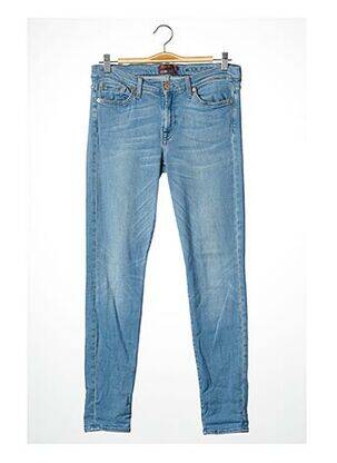 Jeans coupe slim bleu FOR ALL MANKIND pour femme