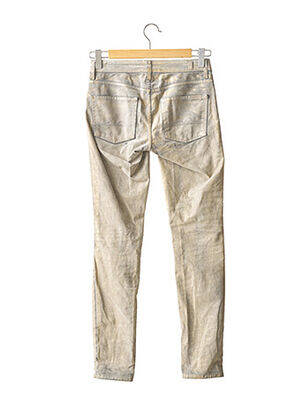 Pantalon slim taille basse taille basse gris 7 FOR ALL MANKIND femme