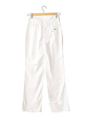 Pantalon large blanc CARAMELO pour femme seconde vue