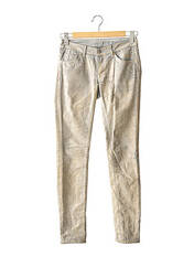 Pantalon slim gris 7 FOR ALL MANKIND pour femme seconde vue