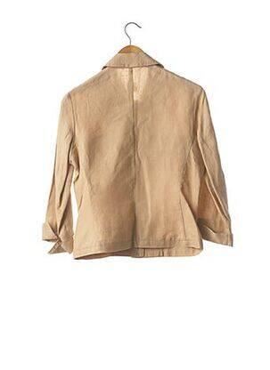 Veste casual coupe droite beige DONALDSON femme