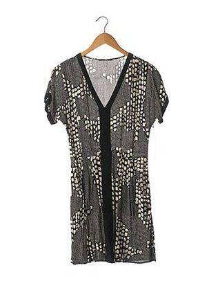 Robe courte manches courtes manches courtes noir KOOKAI femme
