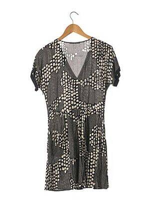 Robe courte manches courtes manches courtes noir KOOKAI femme