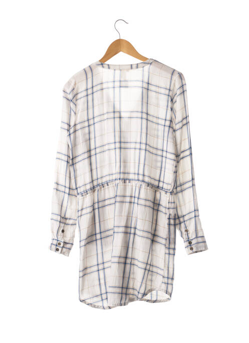 Robe courte blanc ELEMENT pour femme