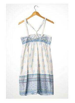 Robe mi-longue imprimé fantaisie fines bretelles bleu PAUL & JOE SISTER femme