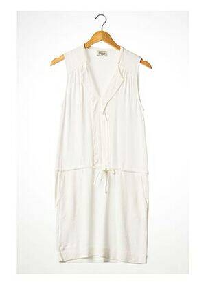 Robe mi-longue sans manche sans manche blanc STELLA FOREST femme