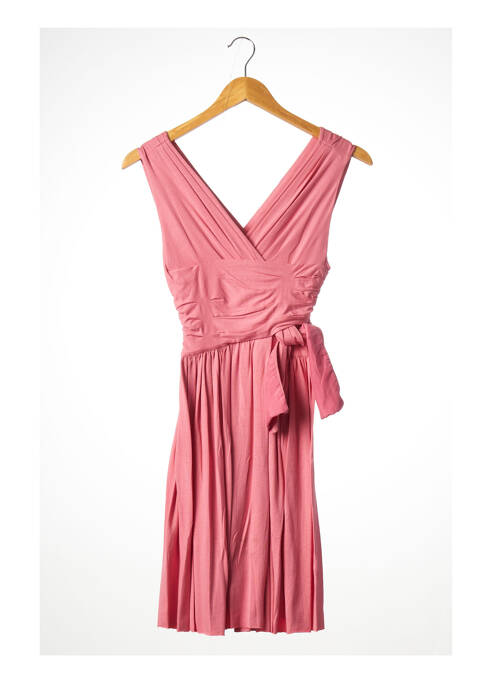 Robe courte rose PAULE KA pour femme