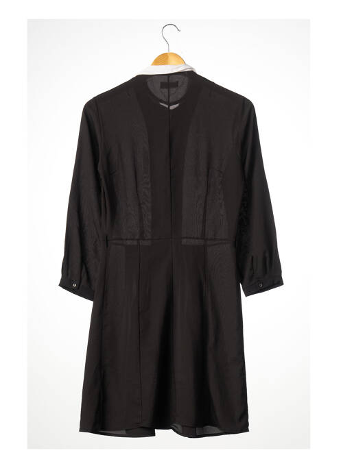Robe mi-longue noir ONE STEP pour femme