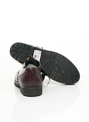 Derbies matière lisse talon plat jusqu'à 3cm noir CLODY & BOY'Z femme