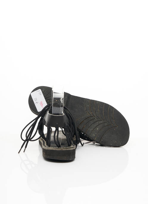 Spartiates noir SANS MARQUE pour femme