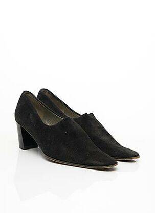 Mocassins talon de 4 à 6cm noir CLERGERIE femme