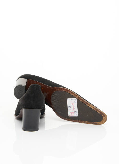 Mocassins noir CLERGERIE pour femme