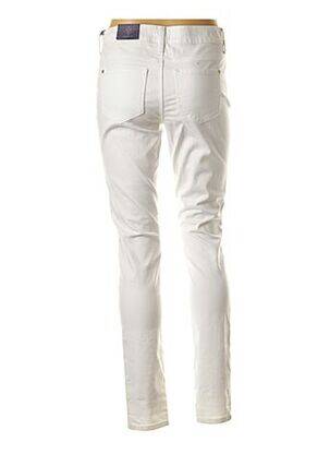 Jeans skinny taille basse taille basse blanc NYDJ femme