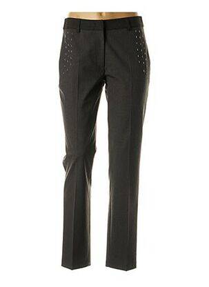 Pantalon slim gris EVA KAYAN pour femme