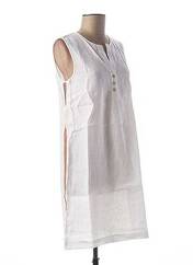 Robe mi-longue blanc LE BOUDOIR D'EDOUARD pour femme seconde vue