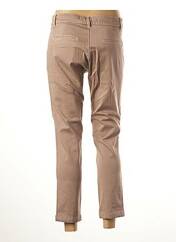Pantalon slim beige LE BOUDOIR D'EDOUARD pour femme seconde vue