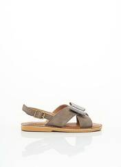 Sandales/Nu pieds gris COLORS OF CALIFORNIA pour fille seconde vue