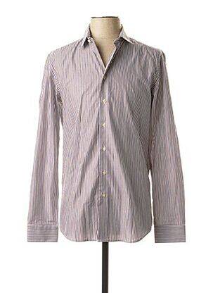 Chemise manches longues marron MEXX pour homme