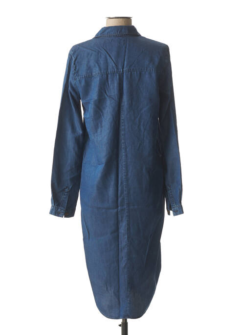 Robe mi-longue bleu CARLA KOPS pour femme