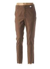 Pantalon 7/8 marron SACK'S pour femme seconde vue