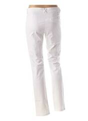 Pantalon chino blanc CARLA KOPS pour femme seconde vue